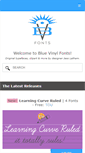 Mobile Screenshot of bvfonts.com